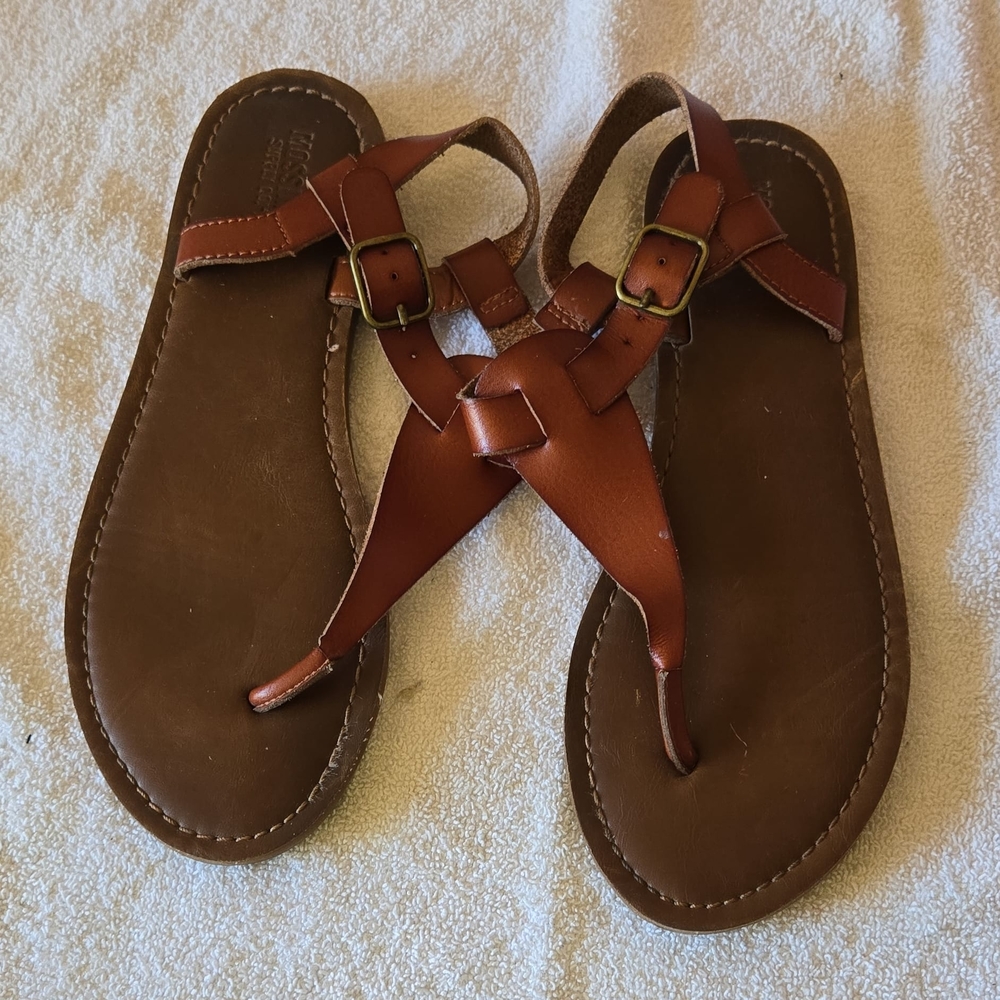 Brown Leather Sandals
